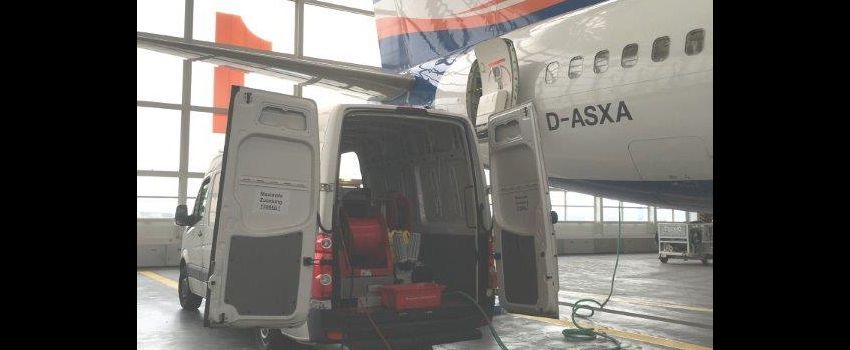 Wasteline Cleaning / Videoscope surveillance - AES Airplane-Equipment & Services GmbH